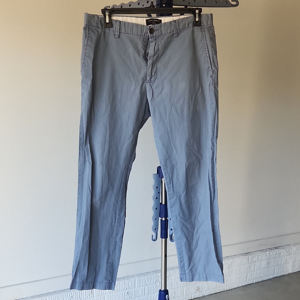 Banana Republic Men's Sky Blue Chinos